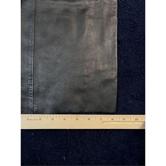 Wilson’s Leather Pelle Studio Motorcycle Womens Pants Sz 6 B8 - Picture 9 of 9